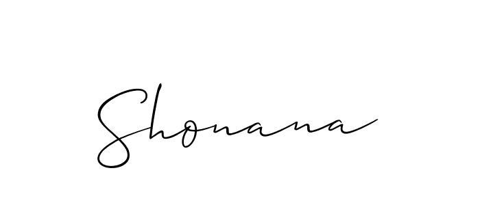 Allison_Script is a professional signature style that is perfect for those who want to add a touch of class to their signature. It is also a great choice for those who want to make their signature more unique. Get Shonana name to fancy signature for free. Shonana signature style 2 images and pictures png