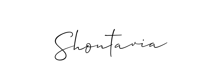 You should practise on your own different ways (Allison_Script) to write your name (Shontavia) in signature. don't let someone else do it for you. Shontavia signature style 2 images and pictures png