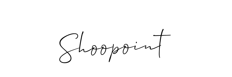 Shoopoint stylish signature style. Best Handwritten Sign (Allison_Script) for my name. Handwritten Signature Collection Ideas for my name Shoopoint. Shoopoint signature style 2 images and pictures png