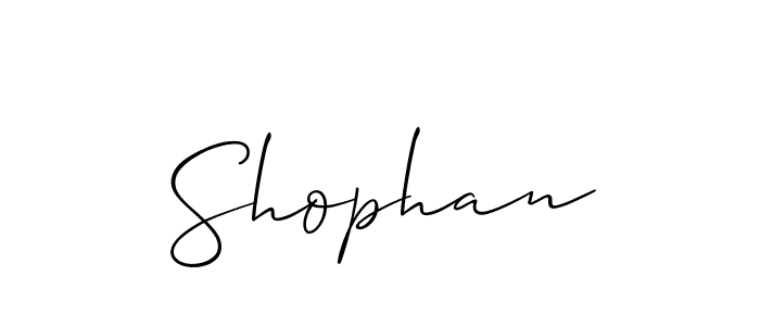 Shophan stylish signature style. Best Handwritten Sign (Allison_Script) for my name. Handwritten Signature Collection Ideas for my name Shophan. Shophan signature style 2 images and pictures png