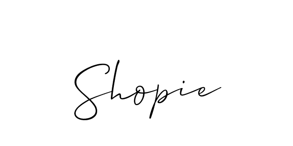 Best and Professional Signature Style for Shopie. Allison_Script Best Signature Style Collection. Shopie signature style 2 images and pictures png