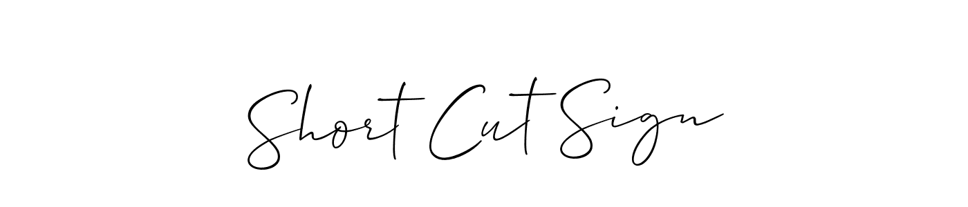 Make a beautiful signature design for name Short Cut Sign. Use this online signature maker to create a handwritten signature for free. Short Cut Sign signature style 2 images and pictures png