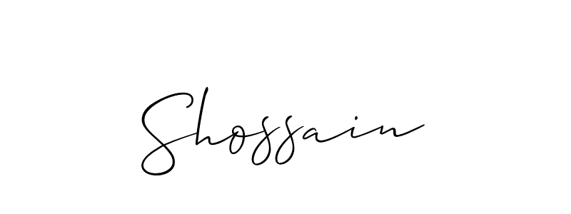Once you've used our free online signature maker to create your best signature Allison_Script style, it's time to enjoy all of the benefits that Shossain name signing documents. Shossain signature style 2 images and pictures png