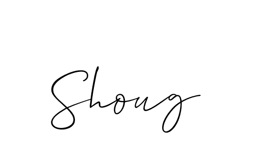 Also You can easily find your signature by using the search form. We will create Shoug name handwritten signature images for you free of cost using Allison_Script sign style. Shoug signature style 2 images and pictures png