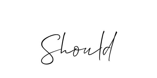 Check out images of Autograph of Should name. Actor Should Signature Style. Allison_Script is a professional sign style online. Should signature style 2 images and pictures png