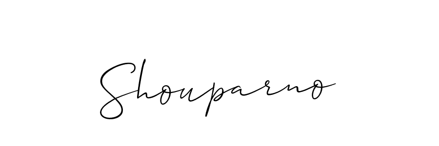 Make a beautiful signature design for name Shouparno. Use this online signature maker to create a handwritten signature for free. Shouparno signature style 2 images and pictures png