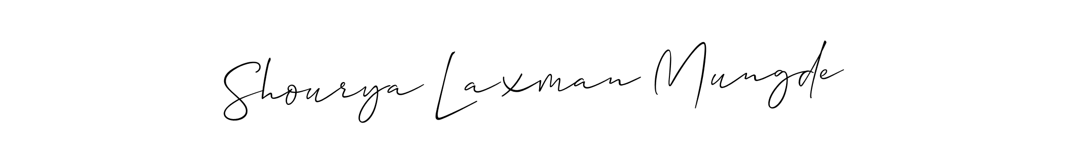 You can use this online signature creator to create a handwritten signature for the name Shourya Laxman Mungde. This is the best online autograph maker. Shourya Laxman Mungde signature style 2 images and pictures png