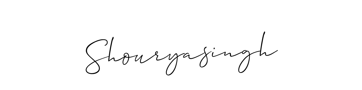 It looks lik you need a new signature style for name Shouryasingh. Design unique handwritten (Allison_Script) signature with our free signature maker in just a few clicks. Shouryasingh signature style 2 images and pictures png