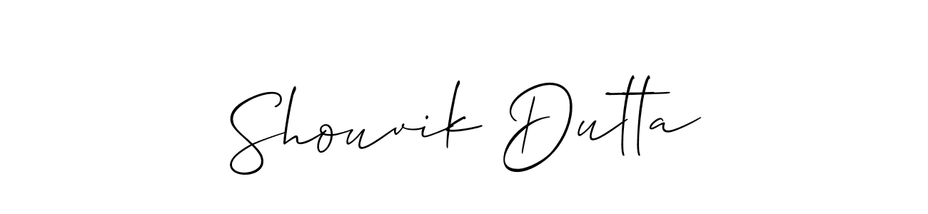 It looks lik you need a new signature style for name Shouvik Dutta. Design unique handwritten (Allison_Script) signature with our free signature maker in just a few clicks. Shouvik Dutta signature style 2 images and pictures png