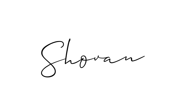 Make a beautiful signature design for name Shovan. Use this online signature maker to create a handwritten signature for free. Shovan signature style 2 images and pictures png