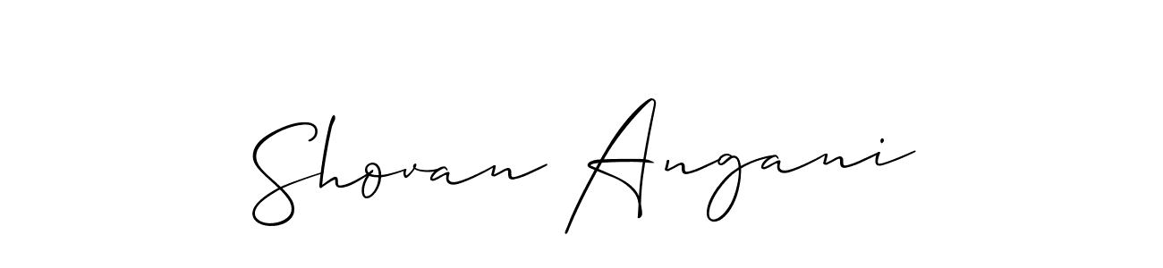 See photos of Shovan Angani official signature by Spectra . Check more albums & portfolios. Read reviews & check more about Allison_Script font. Shovan Angani signature style 2 images and pictures png