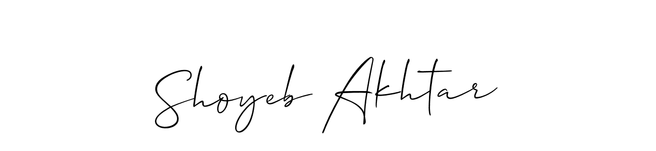 Also You can easily find your signature by using the search form. We will create Shoyeb Akhtar name handwritten signature images for you free of cost using Allison_Script sign style. Shoyeb Akhtar signature style 2 images and pictures png