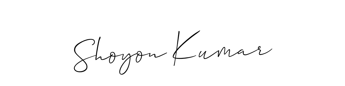 You can use this online signature creator to create a handwritten signature for the name Shoyon Kumar. This is the best online autograph maker. Shoyon Kumar signature style 2 images and pictures png