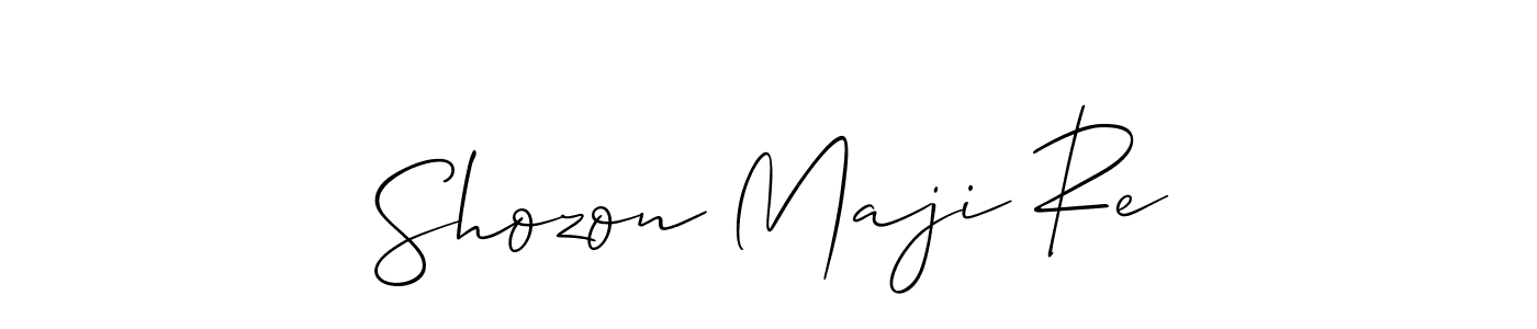 Here are the top 10 professional signature styles for the name Shozon Maji Re. These are the best autograph styles you can use for your name. Shozon Maji Re signature style 2 images and pictures png