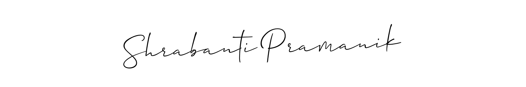 This is the best signature style for the Shrabanti Pramanik name. Also you like these signature font (Allison_Script). Mix name signature. Shrabanti Pramanik signature style 2 images and pictures png