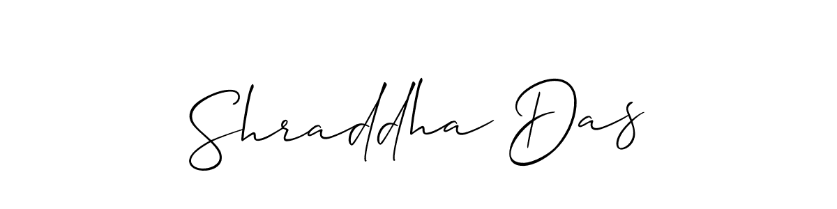 Shraddha Das stylish signature style. Best Handwritten Sign (Allison_Script) for my name. Handwritten Signature Collection Ideas for my name Shraddha Das. Shraddha Das signature style 2 images and pictures png