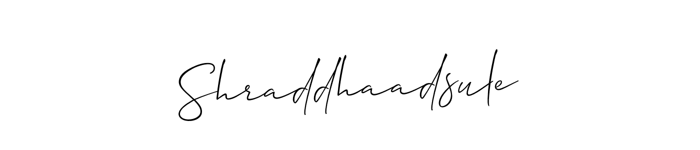 Here are the top 10 professional signature styles for the name Shraddhaadsule. These are the best autograph styles you can use for your name. Shraddhaadsule signature style 2 images and pictures png