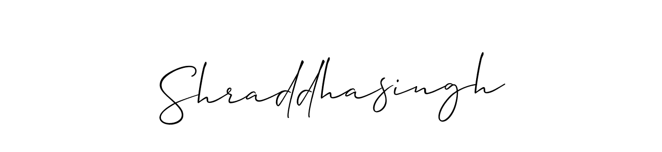 How to Draw Shraddhasingh signature style? Allison_Script is a latest design signature styles for name Shraddhasingh. Shraddhasingh signature style 2 images and pictures png
