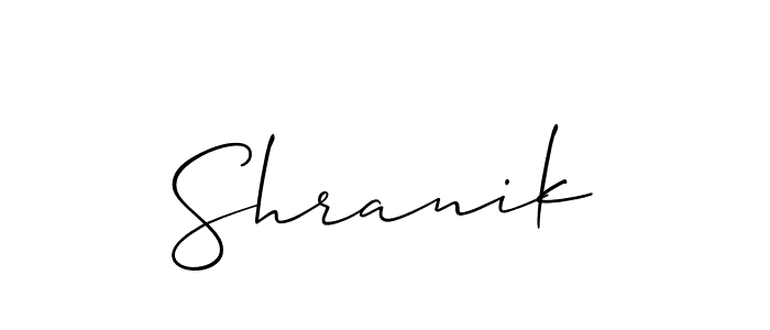 Once you've used our free online signature maker to create your best signature Allison_Script style, it's time to enjoy all of the benefits that Shranik name signing documents. Shranik signature style 2 images and pictures png