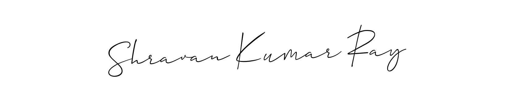 Make a beautiful signature design for name Shravan Kumar Ray. Use this online signature maker to create a handwritten signature for free. Shravan Kumar Ray signature style 2 images and pictures png