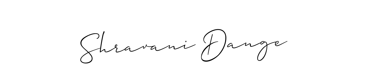 Also You can easily find your signature by using the search form. We will create Shravani Dange name handwritten signature images for you free of cost using Allison_Script sign style. Shravani Dange signature style 2 images and pictures png