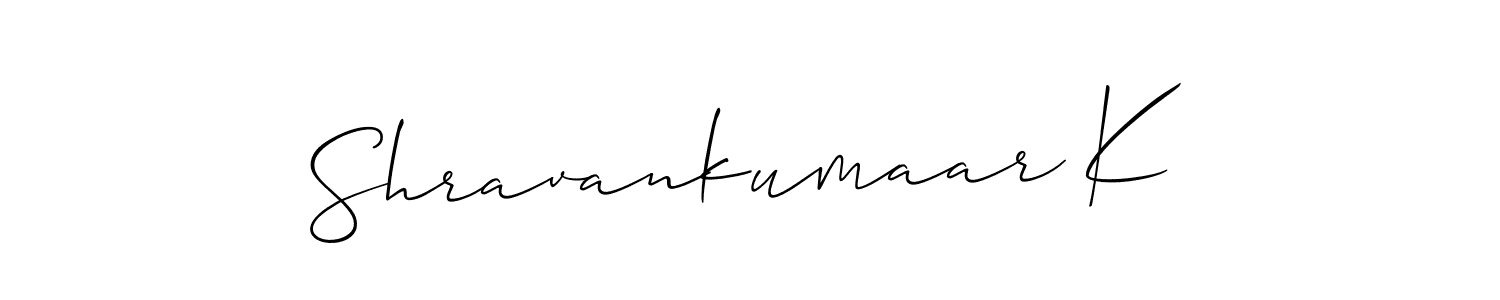 Check out images of Autograph of Shravankumaar K name. Actor Shravankumaar K Signature Style. Allison_Script is a professional sign style online. Shravankumaar K signature style 2 images and pictures png