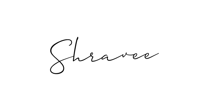 Shravee stylish signature style. Best Handwritten Sign (Allison_Script) for my name. Handwritten Signature Collection Ideas for my name Shravee. Shravee signature style 2 images and pictures png