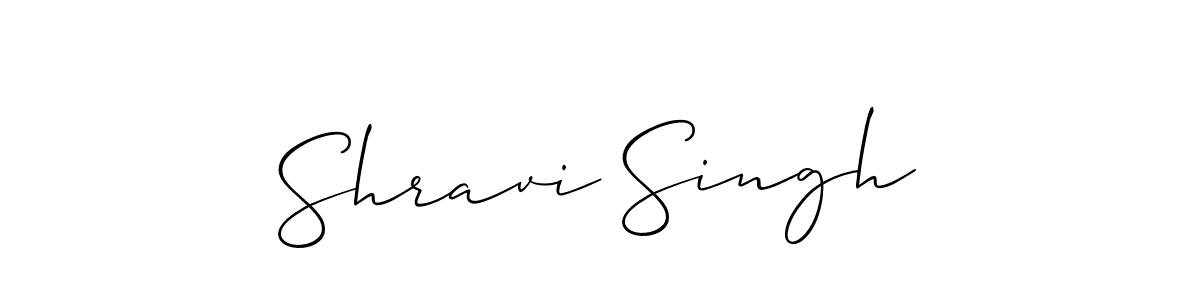 Also we have Shravi Singh name is the best signature style. Create professional handwritten signature collection using Allison_Script autograph style. Shravi Singh signature style 2 images and pictures png