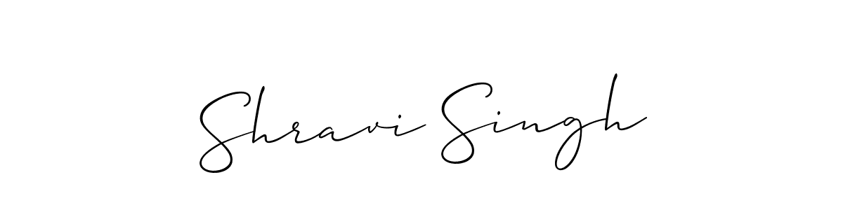 Also we have Shravi Singh name is the best signature style. Create professional handwritten signature collection using Allison_Script autograph style. Shravi Singh signature style 2 images and pictures png