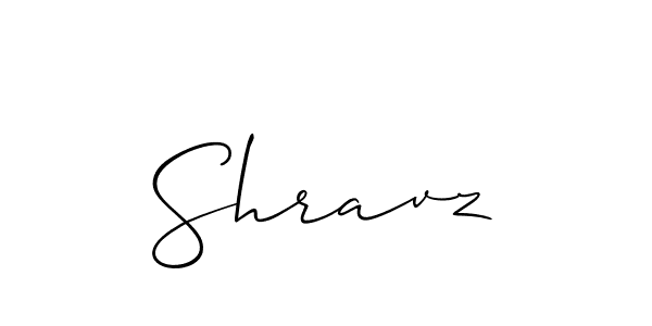 Similarly Allison_Script is the best handwritten signature design. Signature creator online .You can use it as an online autograph creator for name Shravz. Shravz signature style 2 images and pictures png