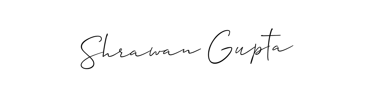 Similarly Allison_Script is the best handwritten signature design. Signature creator online .You can use it as an online autograph creator for name Shrawan Gupta. Shrawan Gupta signature style 2 images and pictures png