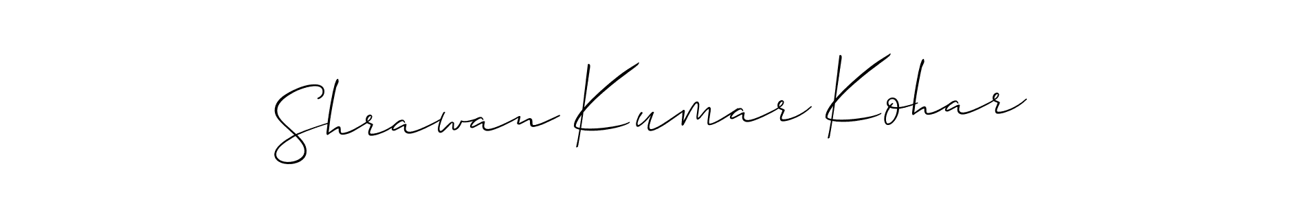 if you are searching for the best signature style for your name Shrawan Kumar Kohar. so please give up your signature search. here we have designed multiple signature styles  using Allison_Script. Shrawan Kumar Kohar signature style 2 images and pictures png