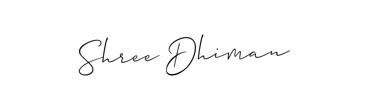 You can use this online signature creator to create a handwritten signature for the name Shree Dhiman. This is the best online autograph maker. Shree Dhiman signature style 2 images and pictures png