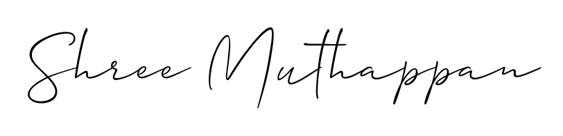 Try this chic Shree Muthappan handwritten sign style. Using Allison_Script font elements, it gives your name a sleek, memorable identity. Shree Muthappan signature style 2 images and pictures png
