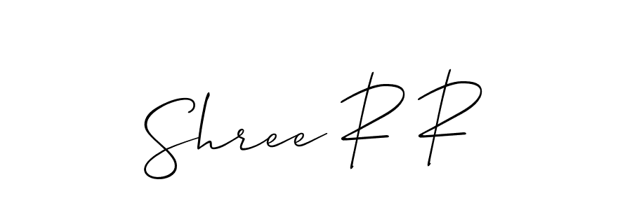 Make a short Shree R R signature style. Manage your documents anywhere anytime using Allison_Script. Create and add eSignatures, submit forms, share and send files easily. Shree R R signature style 2 images and pictures png