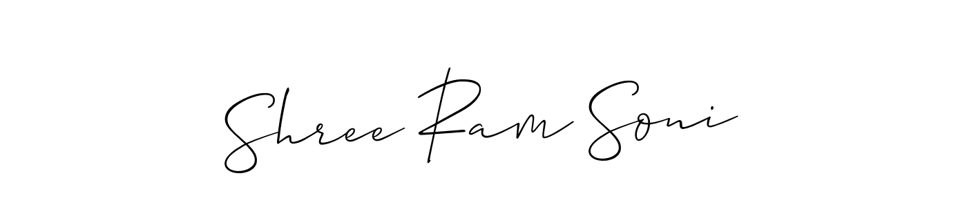 This is the best signature style for the Shree Ram Soni name. Also you like these signature font (Allison_Script). Mix name signature. Shree Ram Soni signature style 2 images and pictures png