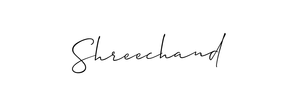 Best and Professional Signature Style for Shreechand. Allison_Script Best Signature Style Collection. Shreechand signature style 2 images and pictures png