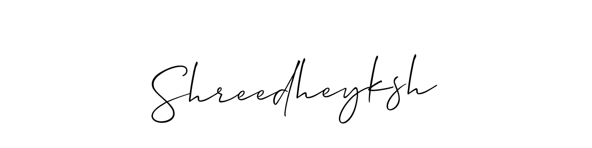 Shreedheyksh stylish signature style. Best Handwritten Sign (Allison_Script) for my name. Handwritten Signature Collection Ideas for my name Shreedheyksh. Shreedheyksh signature style 2 images and pictures png