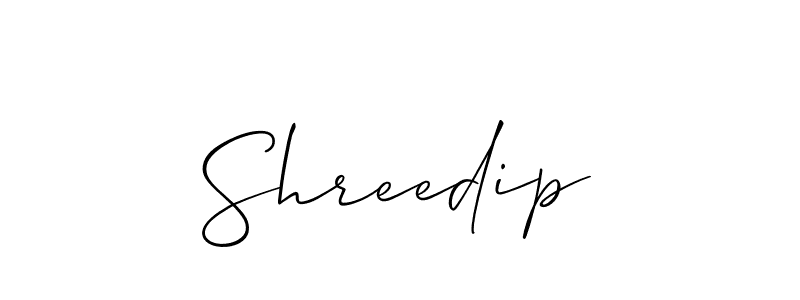 Make a beautiful signature design for name Shreedip. Use this online signature maker to create a handwritten signature for free. Shreedip signature style 2 images and pictures png