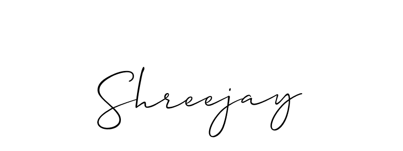 Make a short Shreejay signature style. Manage your documents anywhere anytime using Allison_Script. Create and add eSignatures, submit forms, share and send files easily. Shreejay signature style 2 images and pictures png
