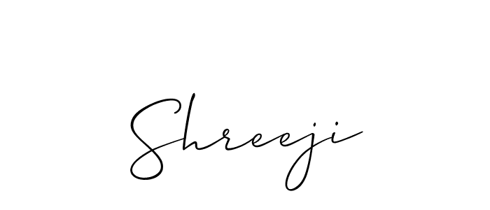 Allison_Script is a professional signature style that is perfect for those who want to add a touch of class to their signature. It is also a great choice for those who want to make their signature more unique. Get Shreeji name to fancy signature for free. Shreeji signature style 2 images and pictures png