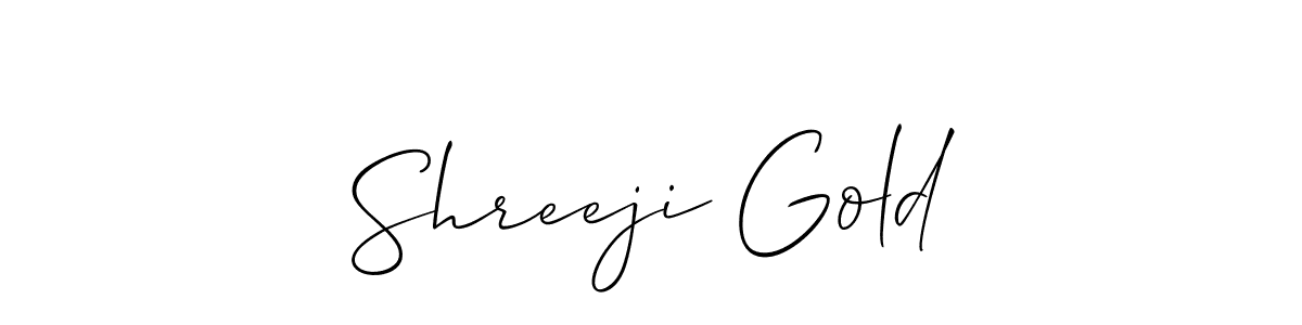 Once you've used our free online signature maker to create your best signature Allison_Script style, it's time to enjoy all of the benefits that Shreeji Gold name signing documents. Shreeji Gold signature style 2 images and pictures png