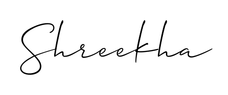 You should practise on your own different ways (Allison_Script) to write your name (Shreekha) in signature. Don't let someone else do it for you. Shreekha signature style 2 images and pictures png