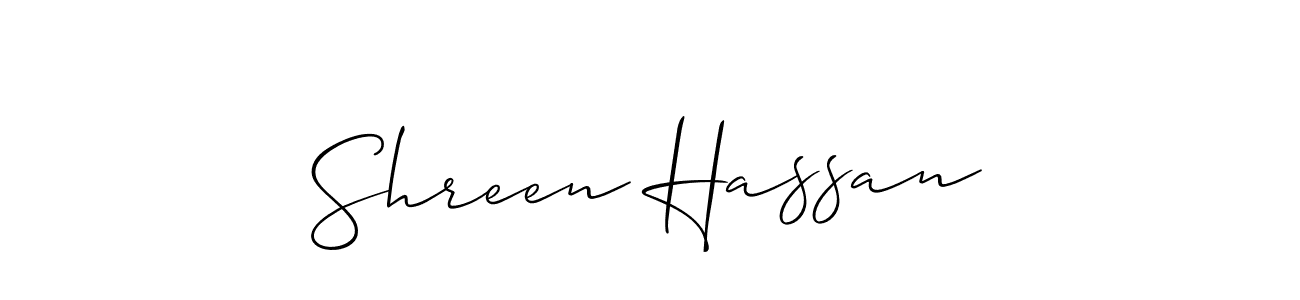 You can use this online signature creator to create a handwritten signature for the name Shreen Hassan. This is the best online autograph maker. Shreen Hassan signature style 2 images and pictures png