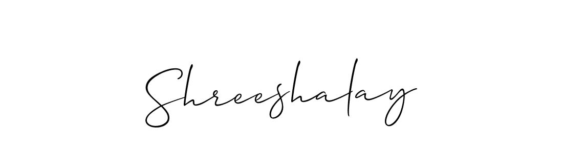 Also You can easily find your signature by using the search form. We will create Shreeshalay name handwritten signature images for you free of cost using Allison_Script sign style. Shreeshalay signature style 2 images and pictures png