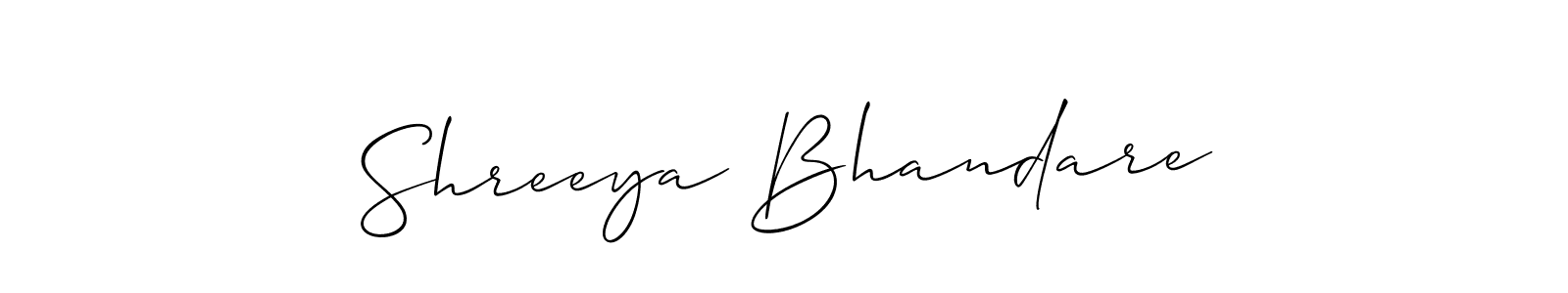 You can use this online signature creator to create a handwritten signature for the name Shreeya Bhandare. This is the best online autograph maker. Shreeya Bhandare signature style 2 images and pictures png