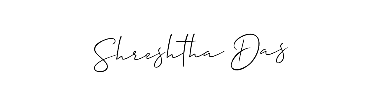 Also we have Shreshtha Das name is the best signature style. Create professional handwritten signature collection using Allison_Script autograph style. Shreshtha Das signature style 2 images and pictures png