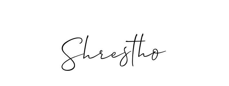 Similarly Allison_Script is the best handwritten signature design. Signature creator online .You can use it as an online autograph creator for name Shrestho. Shrestho signature style 2 images and pictures png