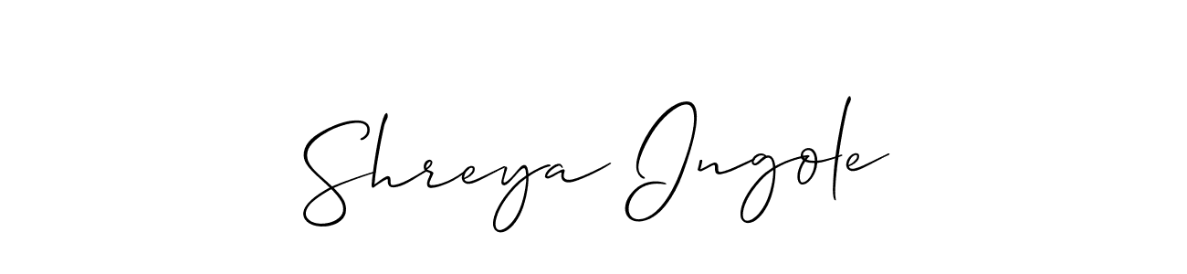 See photos of Shreya Ingole official signature by Spectra . Check more albums & portfolios. Read reviews & check more about Allison_Script font. Shreya Ingole signature style 2 images and pictures png
