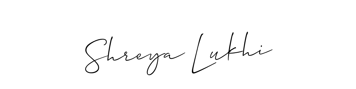 How to Draw Shreya Lukhi signature style? Allison_Script is a latest design signature styles for name Shreya Lukhi. Shreya Lukhi signature style 2 images and pictures png